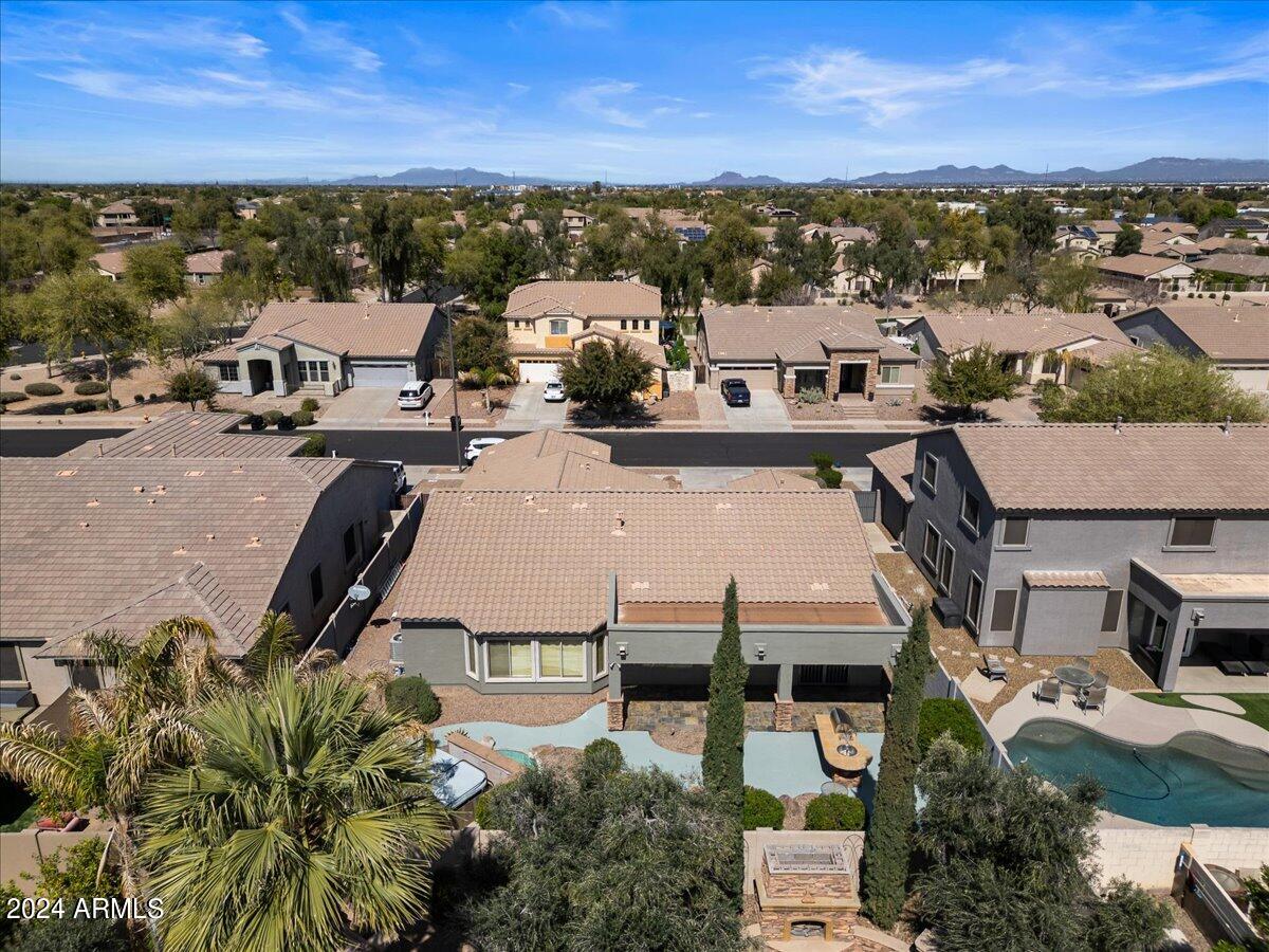 3269 East Hopkins Road Gilbert, AZ 85295 - Photo 46 of 51 54-Aerial back of home