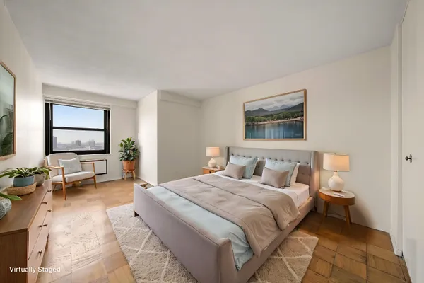 a view of small space with racks on the wall