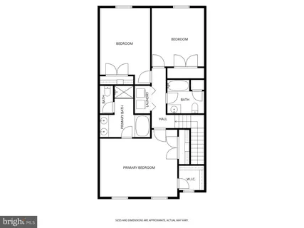 a picture of a floor plan