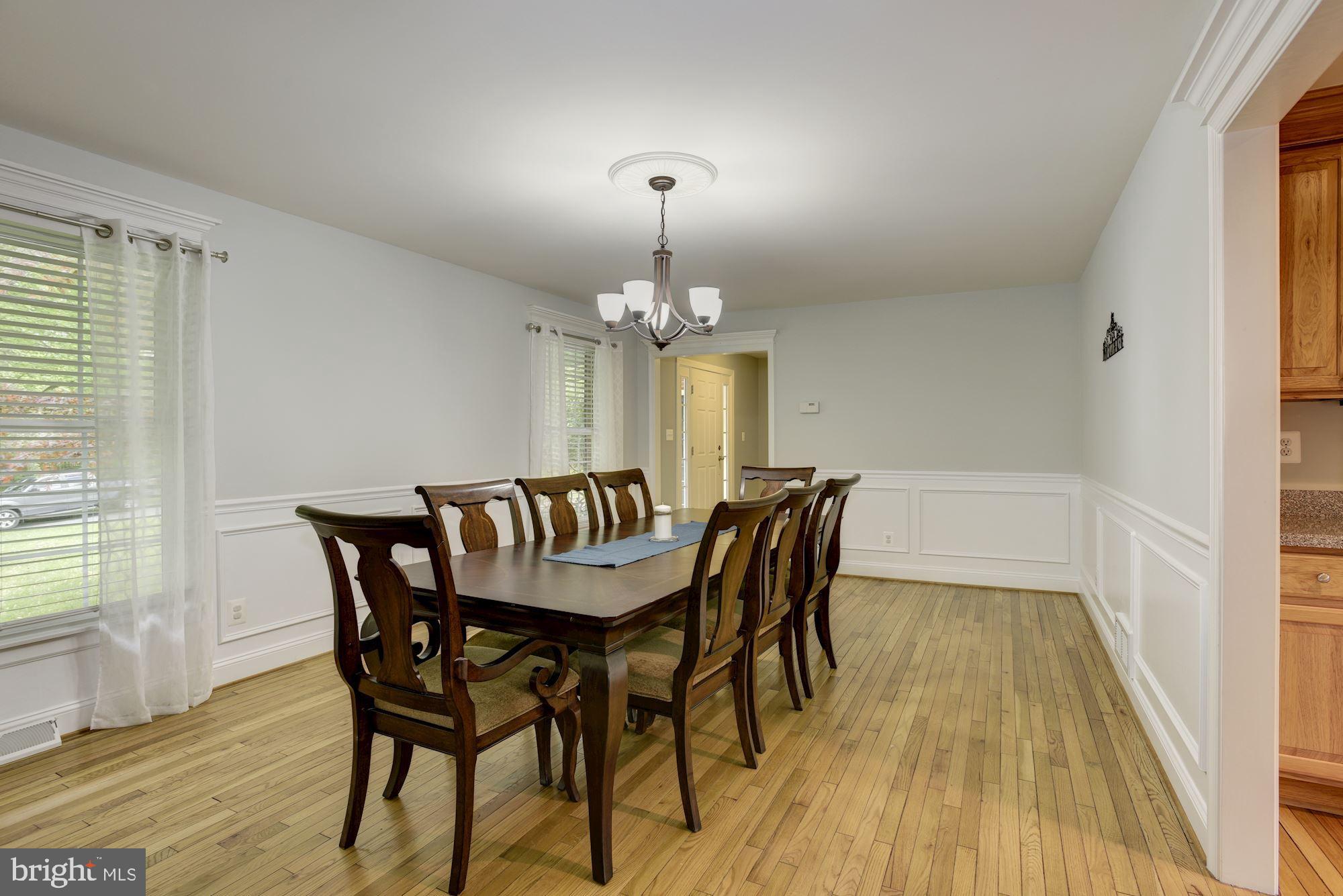 106 Duncannon Road Bel Air, MD 21014 - Photo 8 of 37 DINING ROOM W/HARDWOOD FLOOR