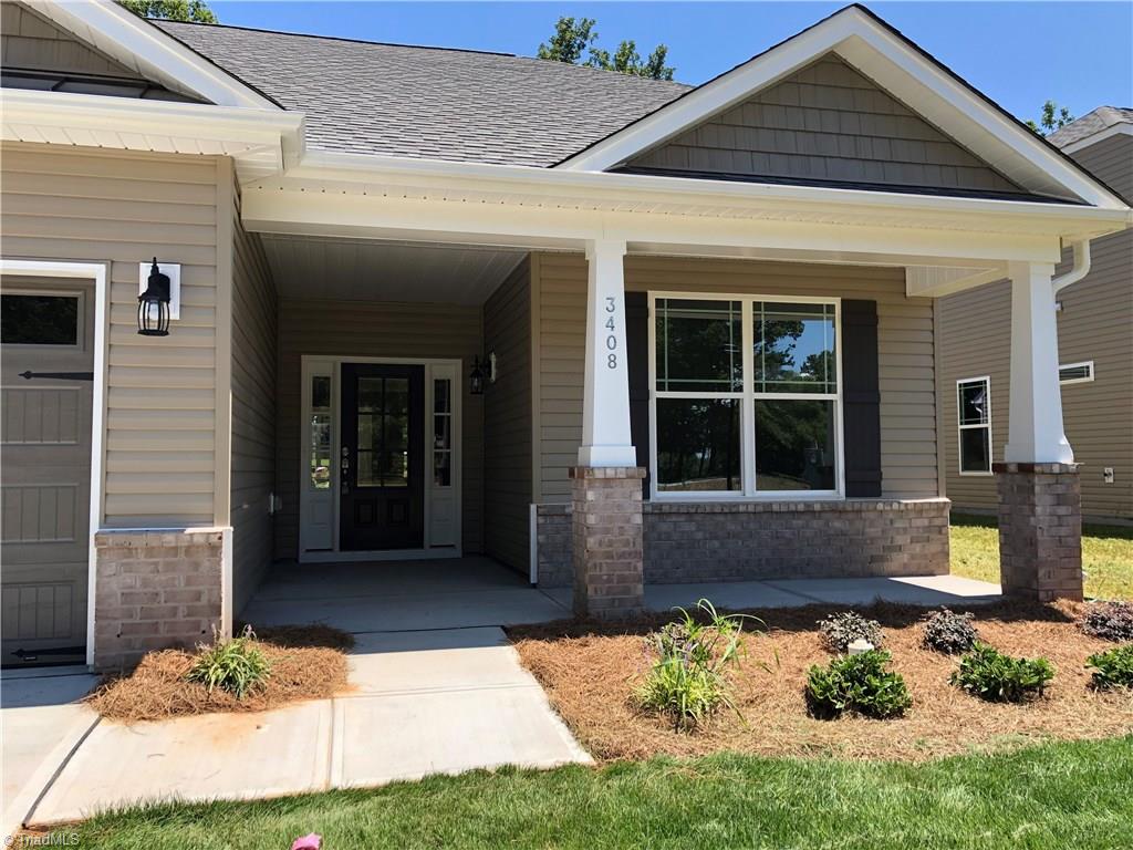 3408 Amber Mdws Road, Unit 34 High Point, NC 27265 - Photo 3 of 30 Enjoy the front porch and watch the beautiful sunsets!