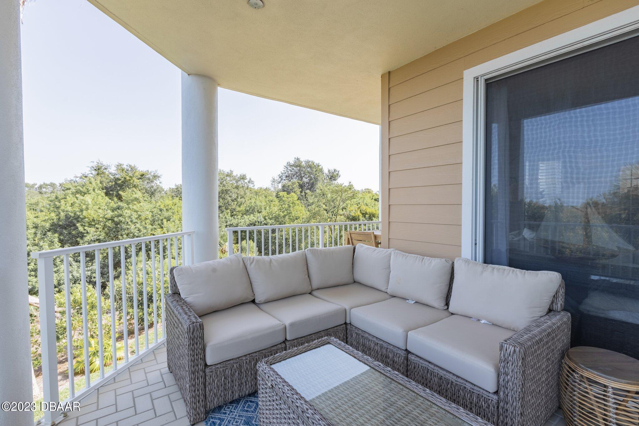 4625 Rivers Edge Village Lane, Unit 5208 Ponce Inlet, FL 32127 - Photo 27 of 60 Balcony 1