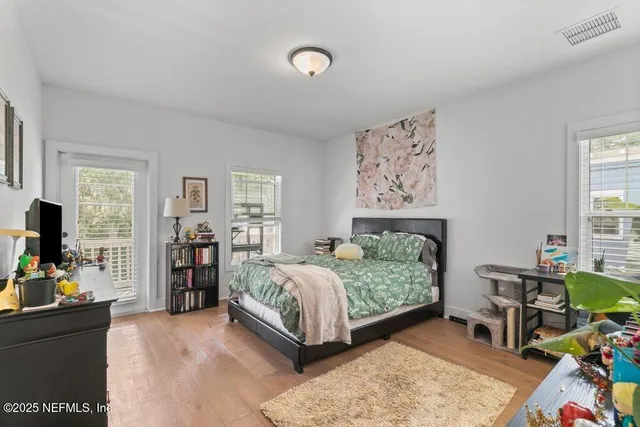 a view of a bathroom from the hallway