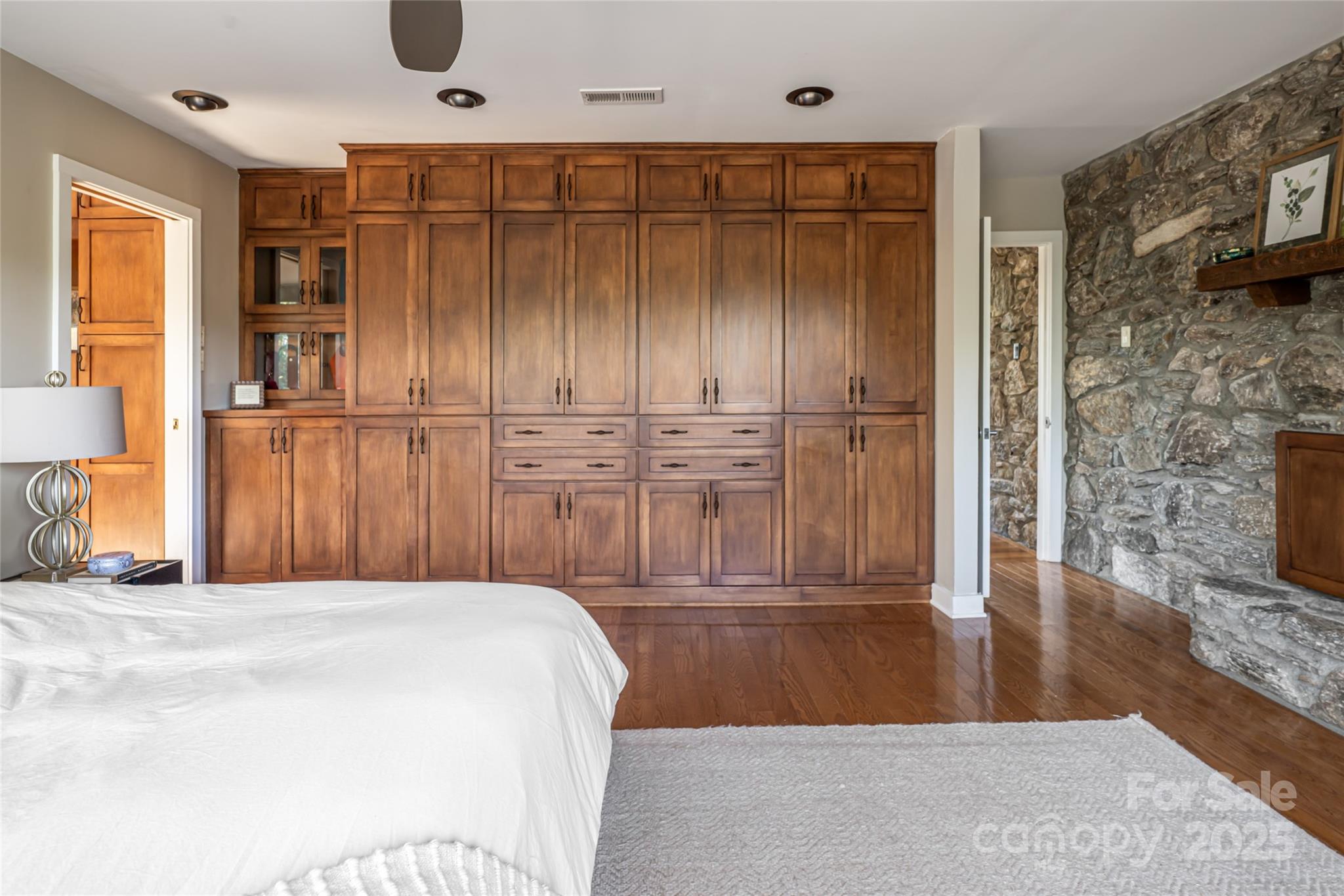 79 Horizon Hill Road Asheville, NC 28804 - Photo 25 of 48 a view of a kitchen with wooden floor and a kitchen