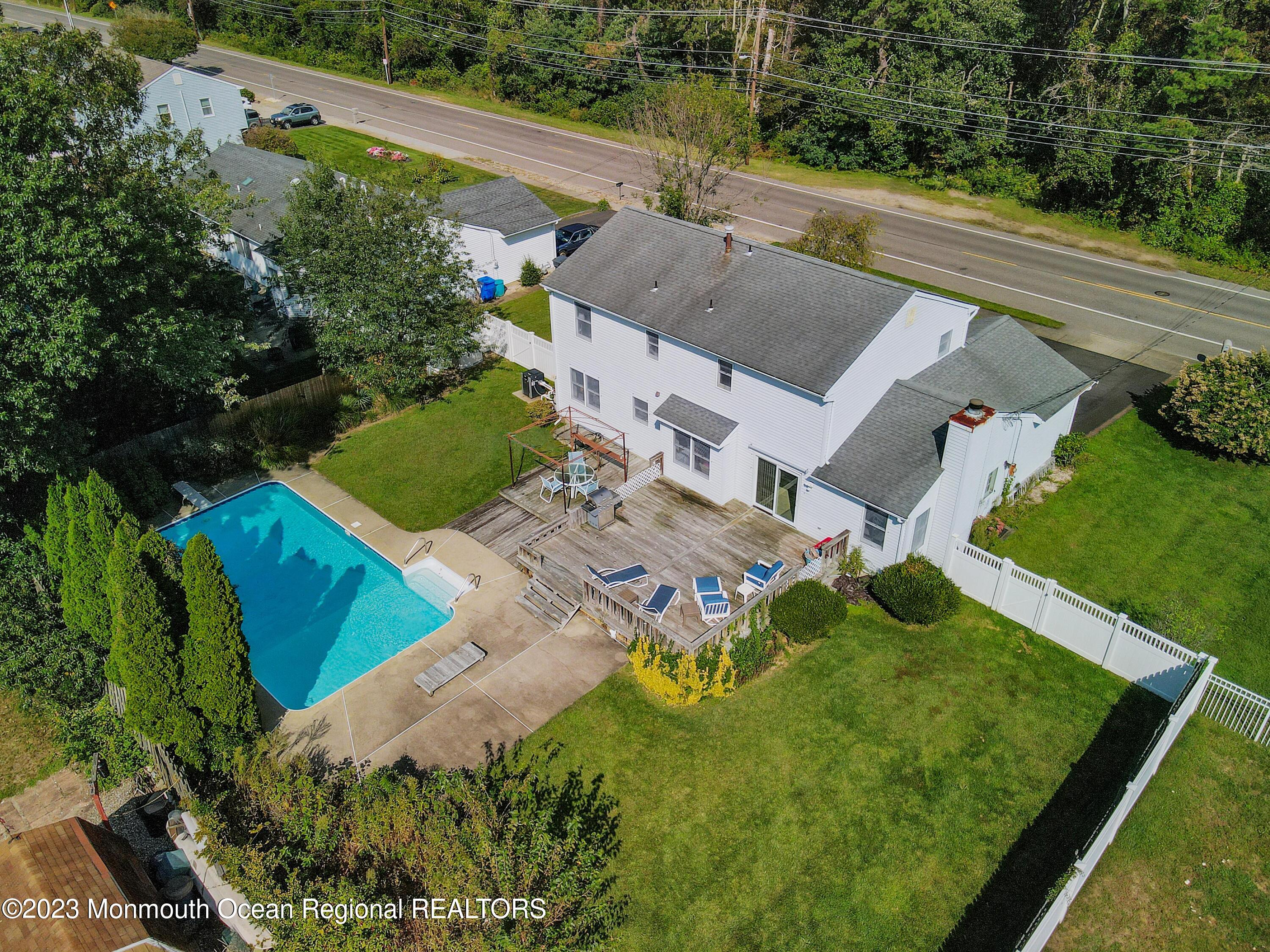 146 Jordan Road Brick, NJ 08724 - Photo 6 of 36 an aerial view of a house with a garden