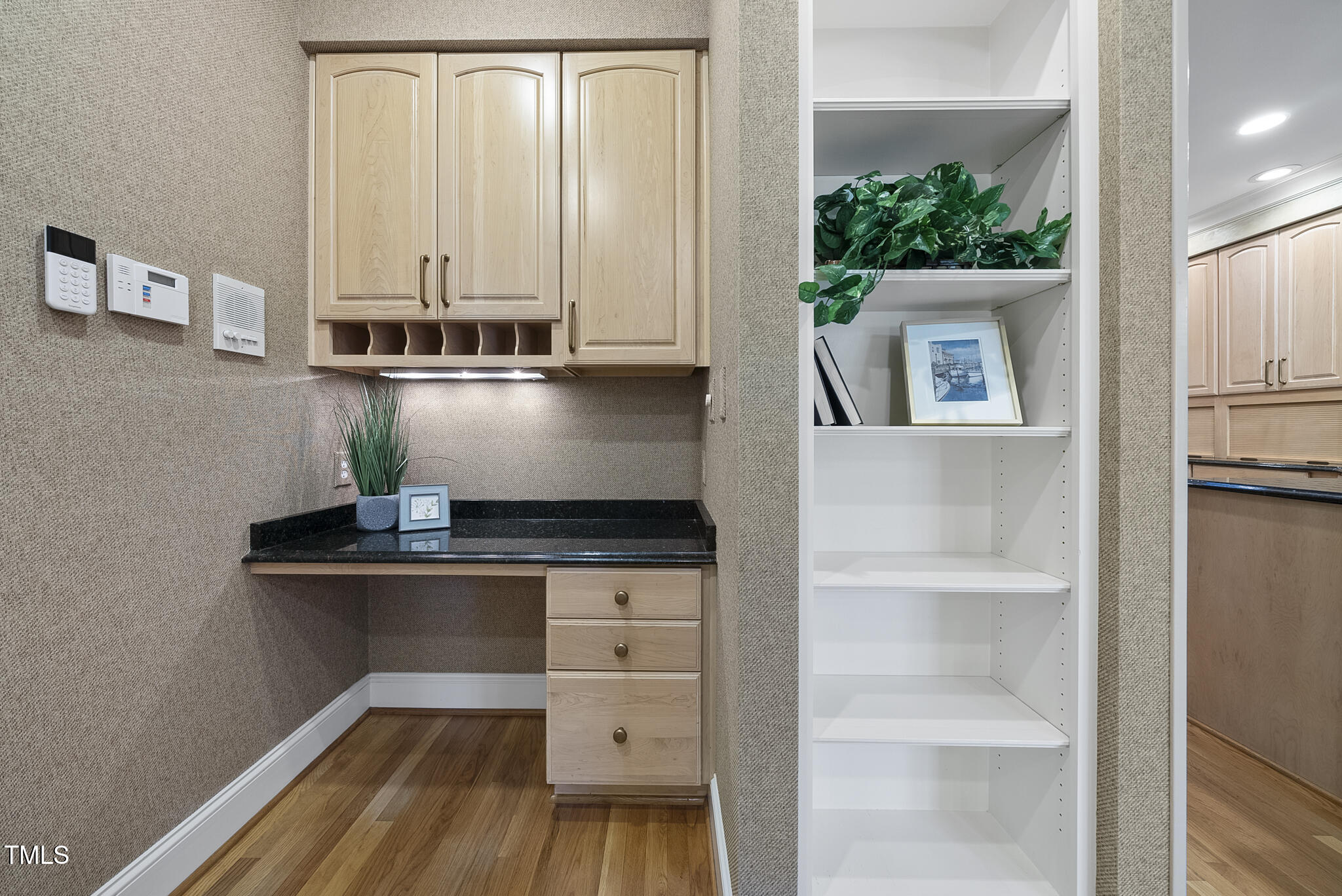 6000 Canadero Drive Raleigh, NC 27612 - Photo 31 of 74 Desk and built in Shelves