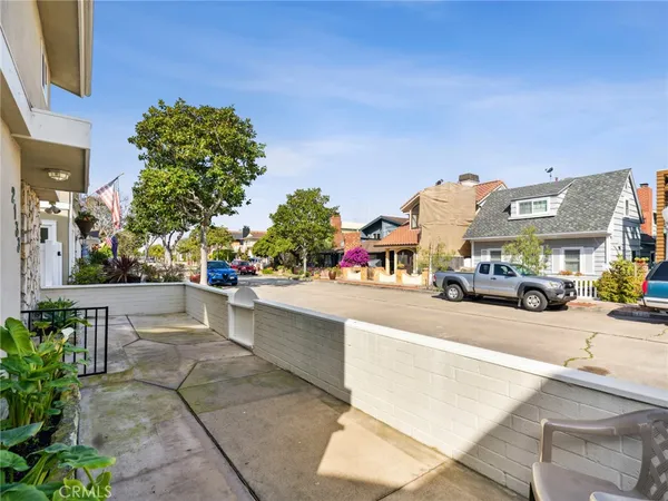 a car parked on the side of a street