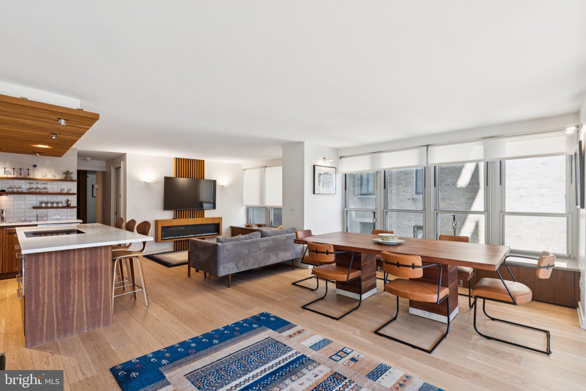 224 West Rittenhouse Square, Unit 1105 Philadelphia, PA 19103 - Photo 20 of 46 Modern elegance in open living space.