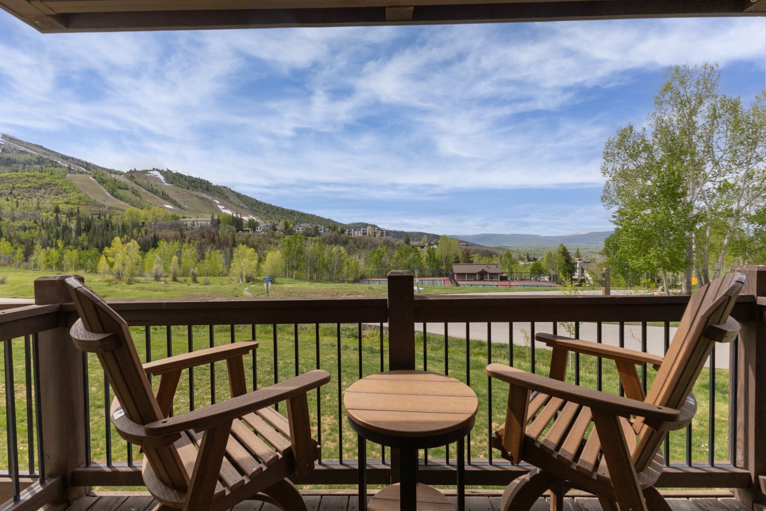 1720 Ranch Road, Unit 301 Steamboat Springs, CO 80487 - Photo 11 of 38 Front deck
