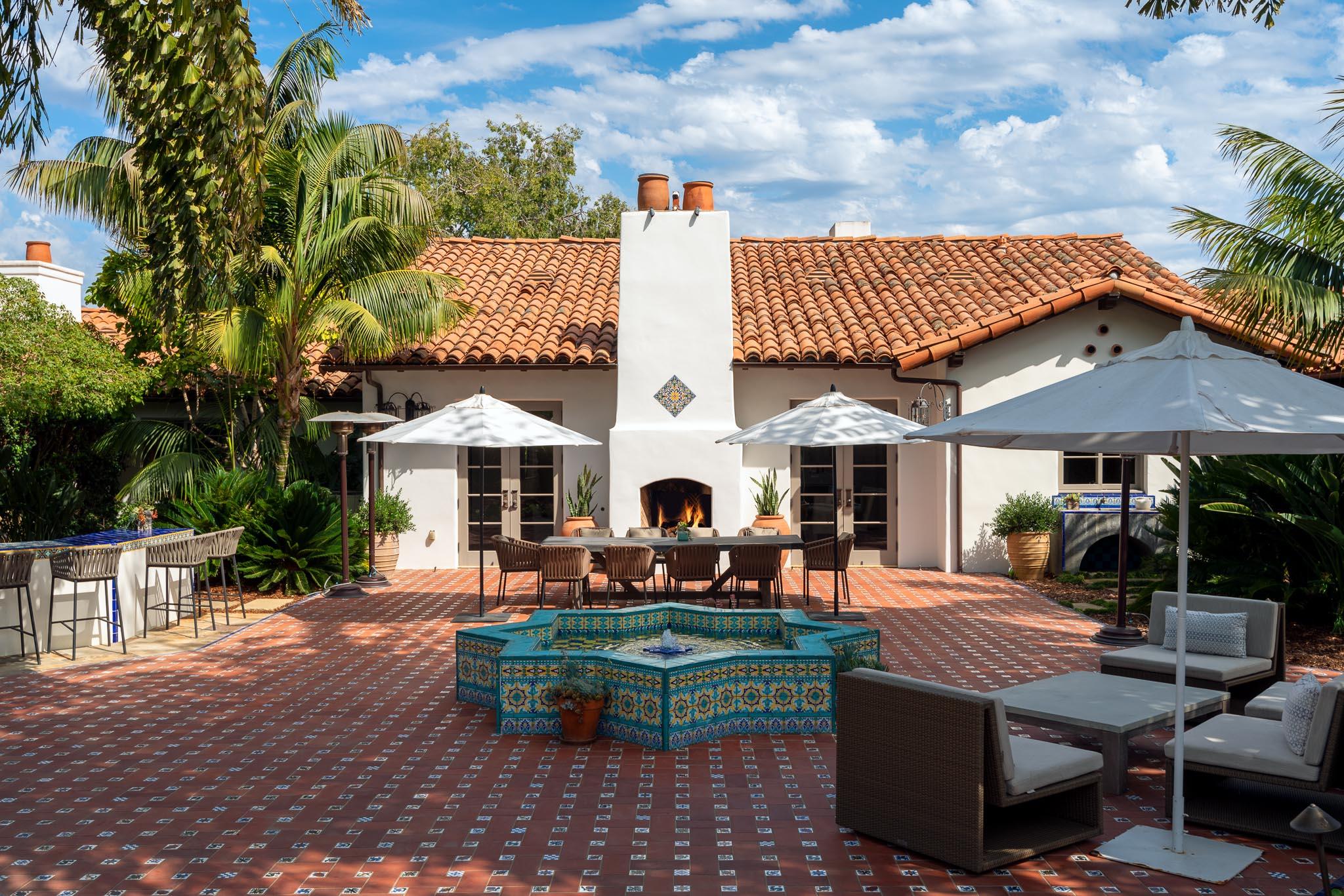 121 Olive Mill Lane Montecito, CA 93108 - Photo 35 of 38 Terrace Detail