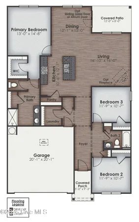 $333,990 | 314 Merchant Point Boulevard, Unit LOT 8, Jacksonville, NC 28546