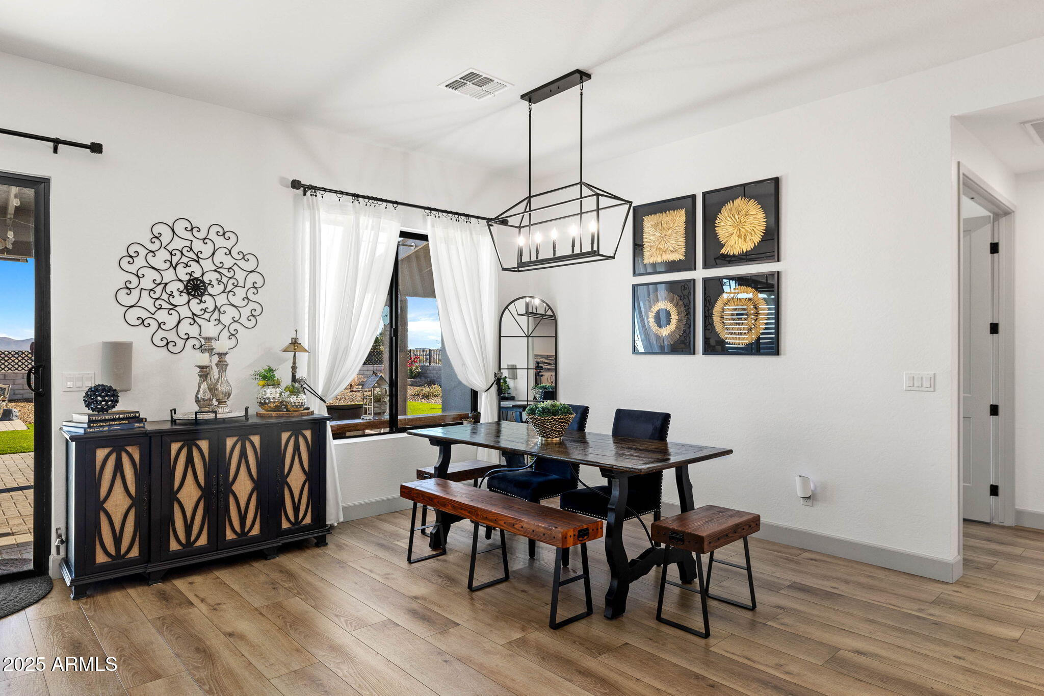 4876 North Yorkshire Loop Prescott Valley, AZ 86314 - Photo 13 of 47 a view of a workspace with furniture window and wooden floor
