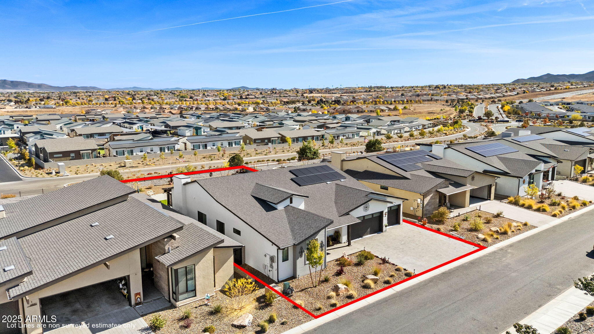 4876 North Yorkshire Loop Prescott Valley, AZ 86314 - Photo 3 of 47 an aerial view of a city