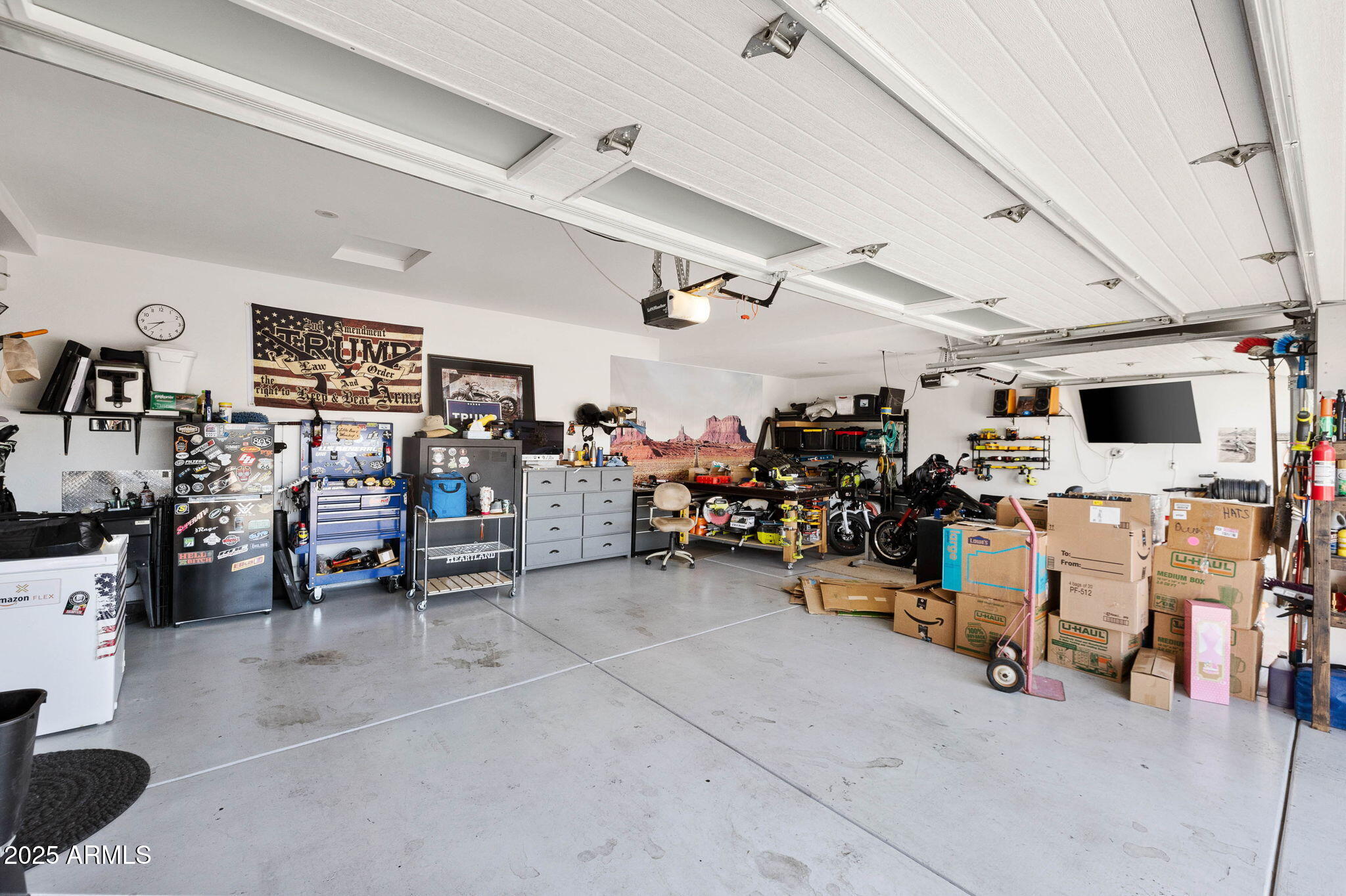 4876 North Yorkshire Loop Prescott Valley, AZ 86314 - Photo 36 of 47 a view of a garage with furniture