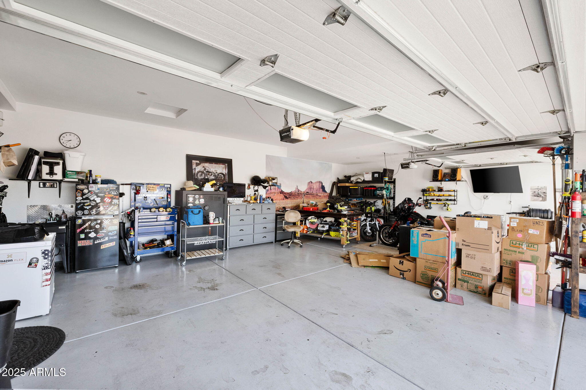 4876 North Yorkshire Loop Prescott Valley, AZ 86314 - Photo 37 of 47 a view of a garage with furniture