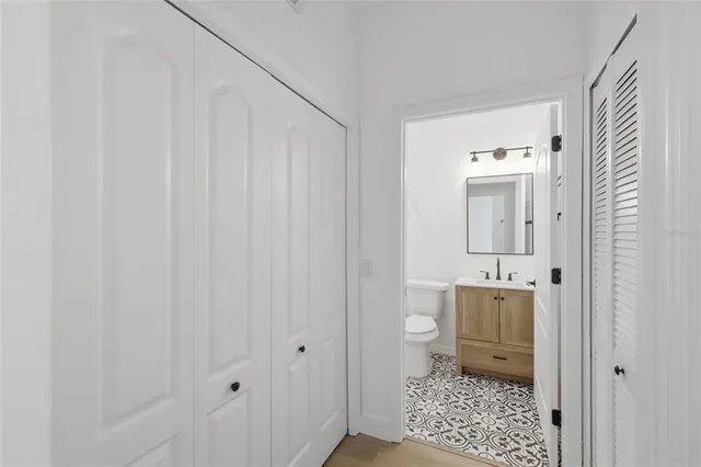 a view of a lake from a window