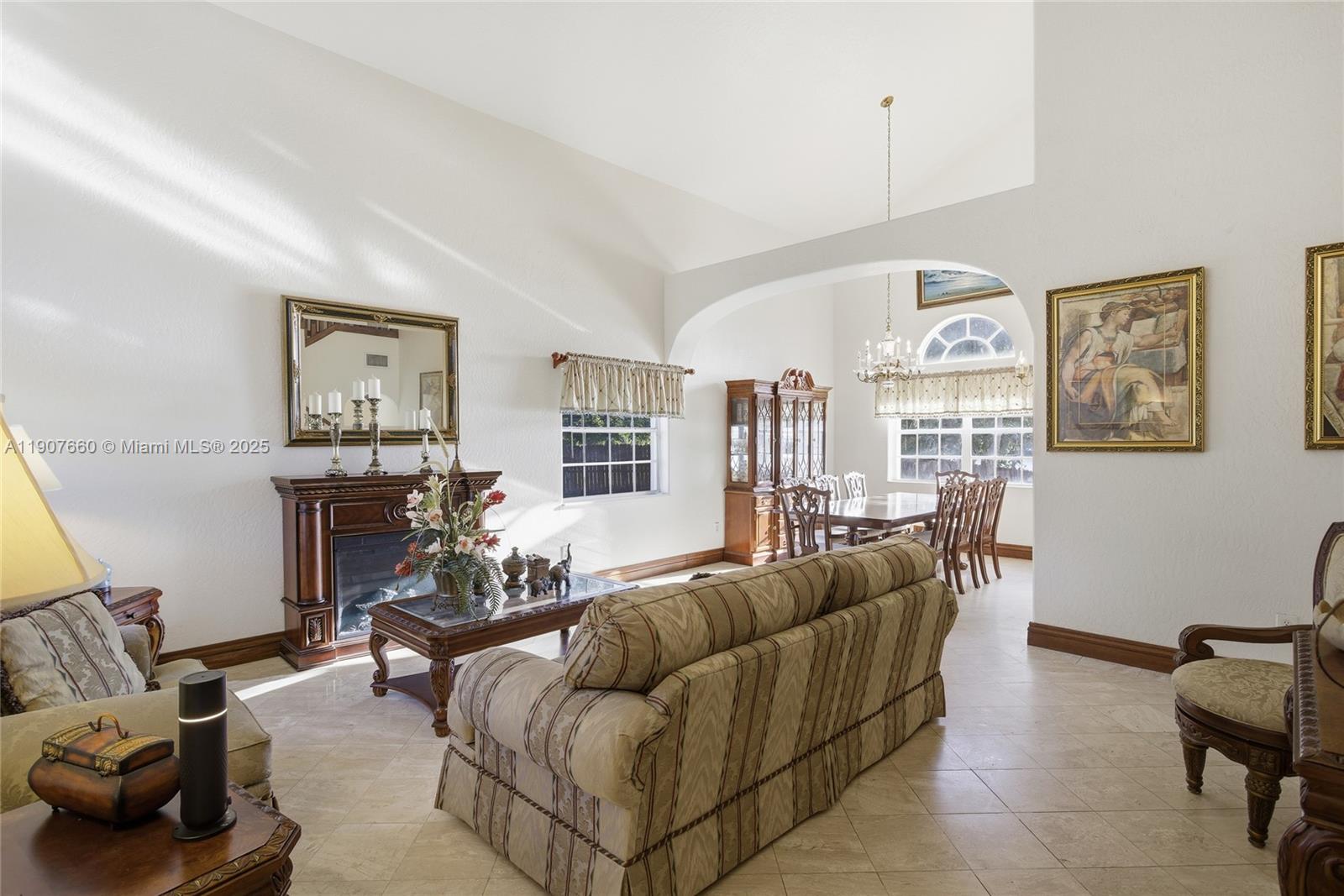20816 Southwest 85th Place Cutler Bay, FL 33189 - Photo 12 of 49 a living room with furniture and a wooden floor