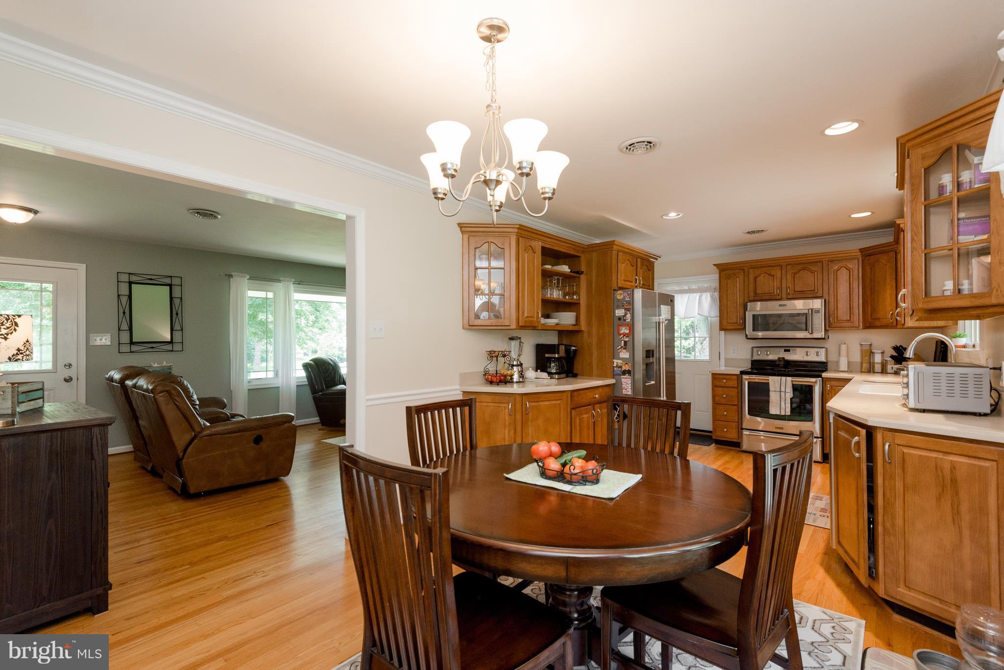 open ara across house