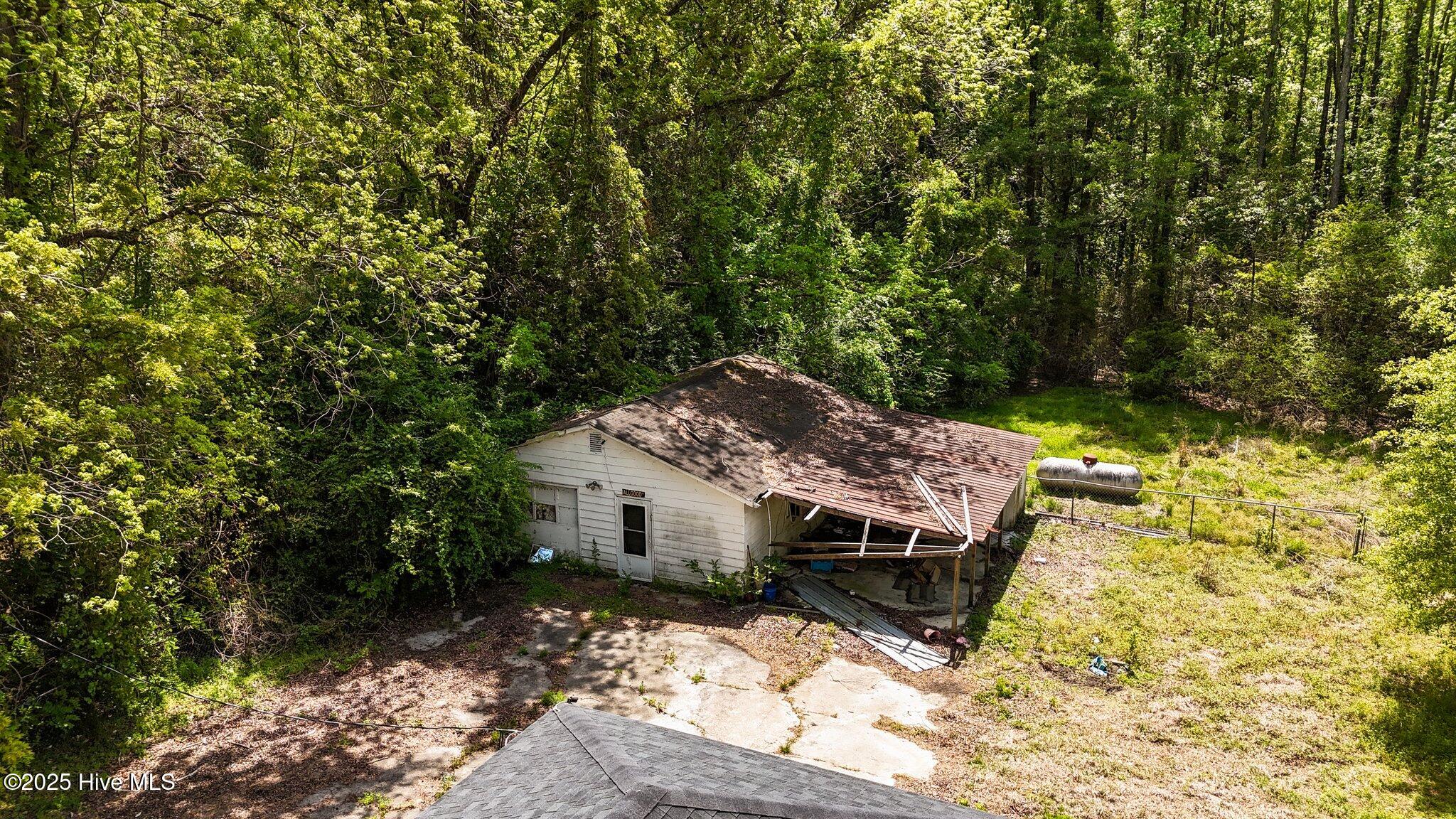 904 Liberty Hill Road Kinston, NC 28501 - Photo 38 of 53 Workshop - aerial with driveway