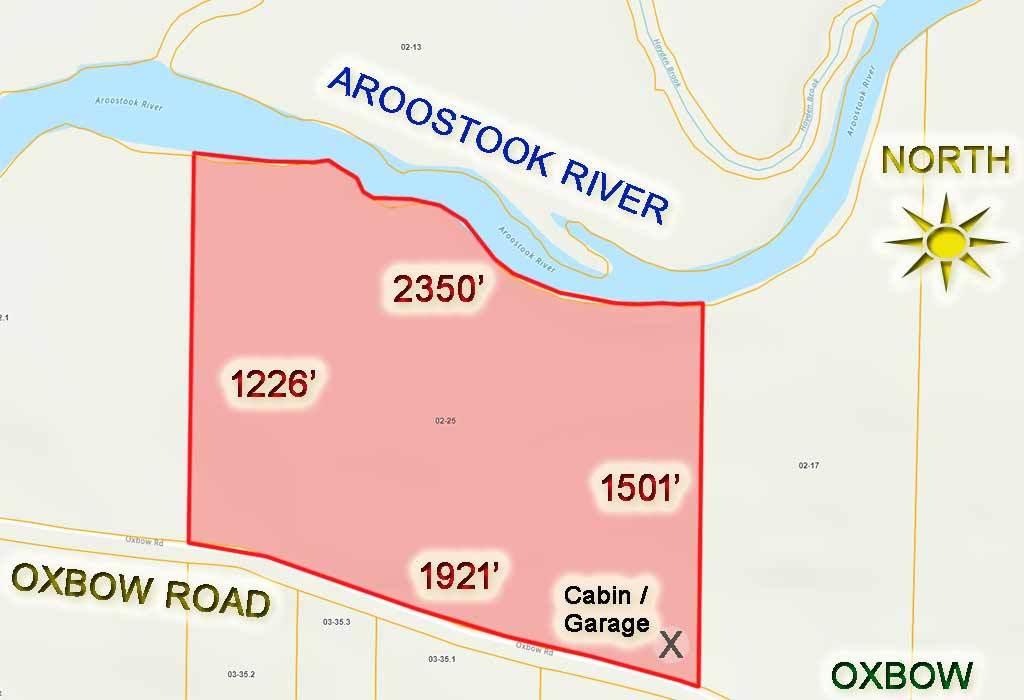 Lot 25 Oxbow Road Oxbow, ME 04764 - Photo 8 of 73 map-oxbow-me-weiler