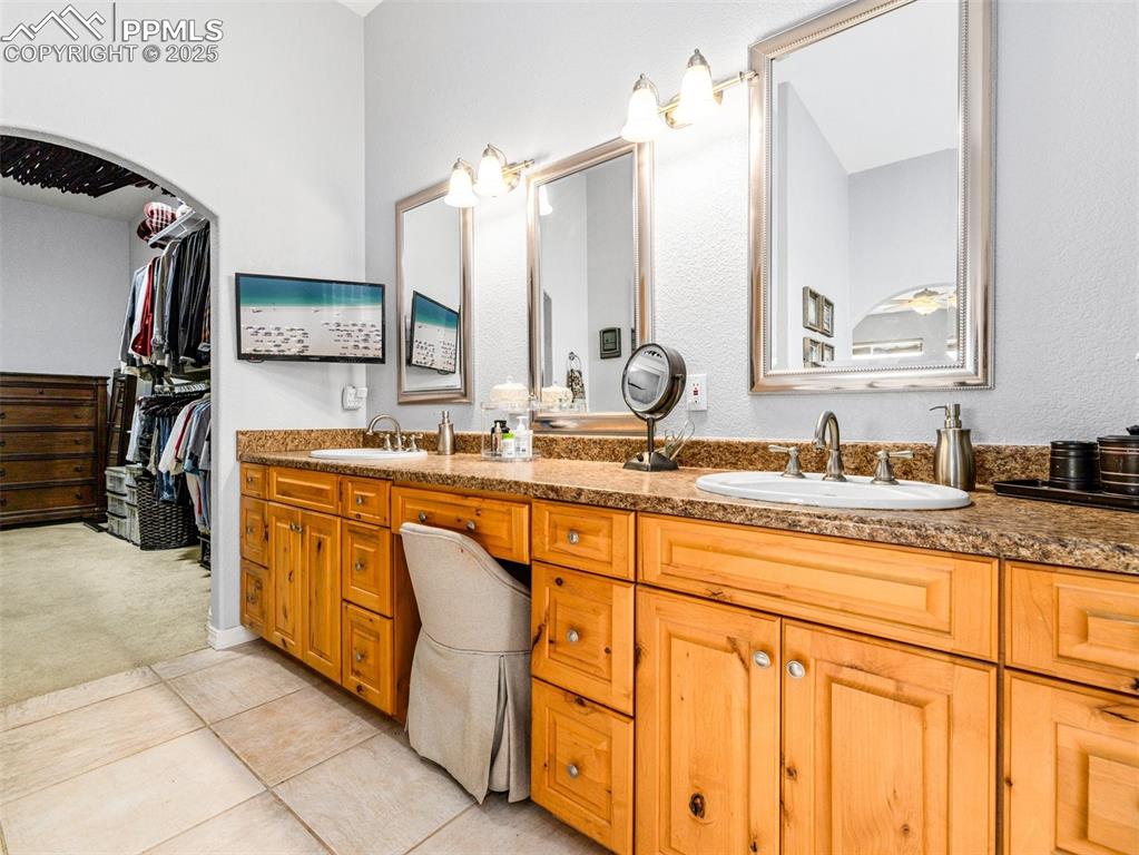 Undisclosed Address Colorado City, CO 81019 - Photo 18 of 46 a bathroom with a sink double vanity
