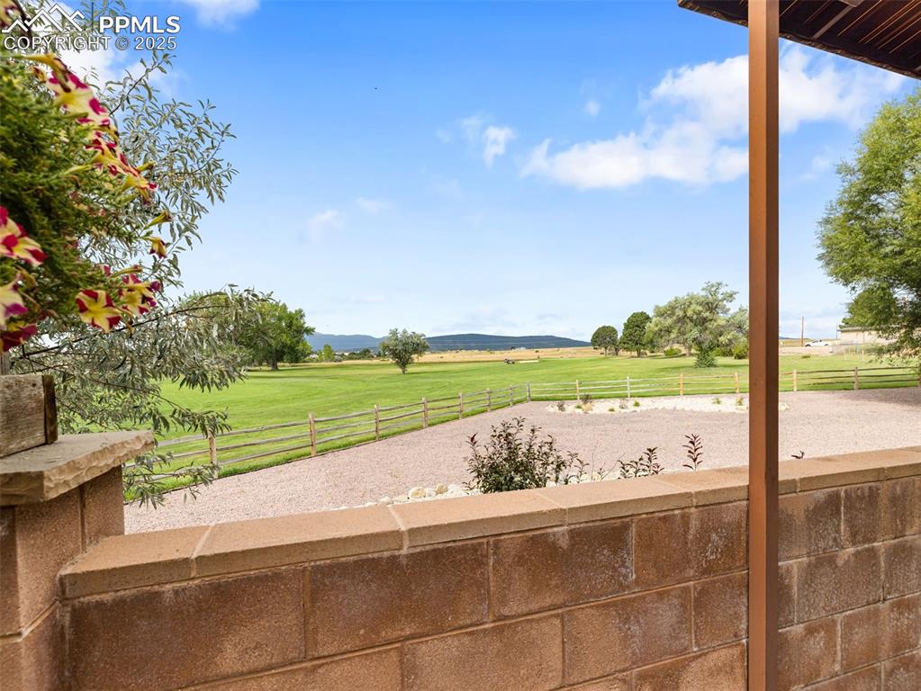 Undisclosed Address Colorado City, CO 81019 - Photo 28 of 46 a view of outdoor space with seating area and trees in the background