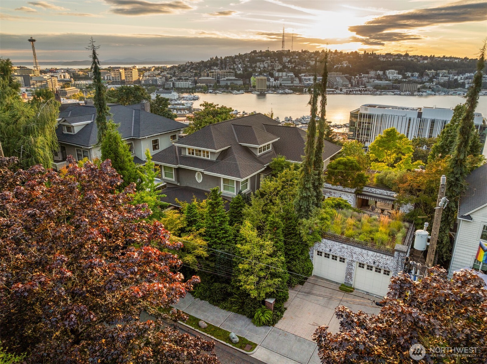 1065 Summit Avenue East Seattle, WA 98102 - Photo 4 of 5 a view of a city with ocean view