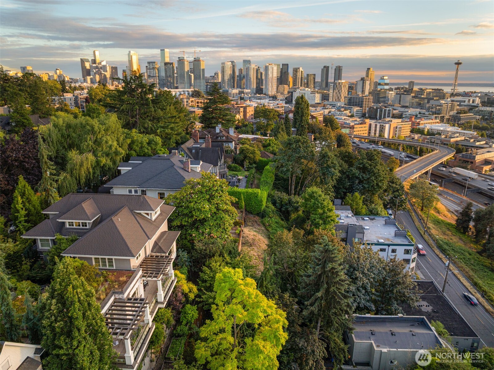 1065 Summit Avenue East Seattle, WA 98102 - Photo 5 of 5 an aerial view of multiple house