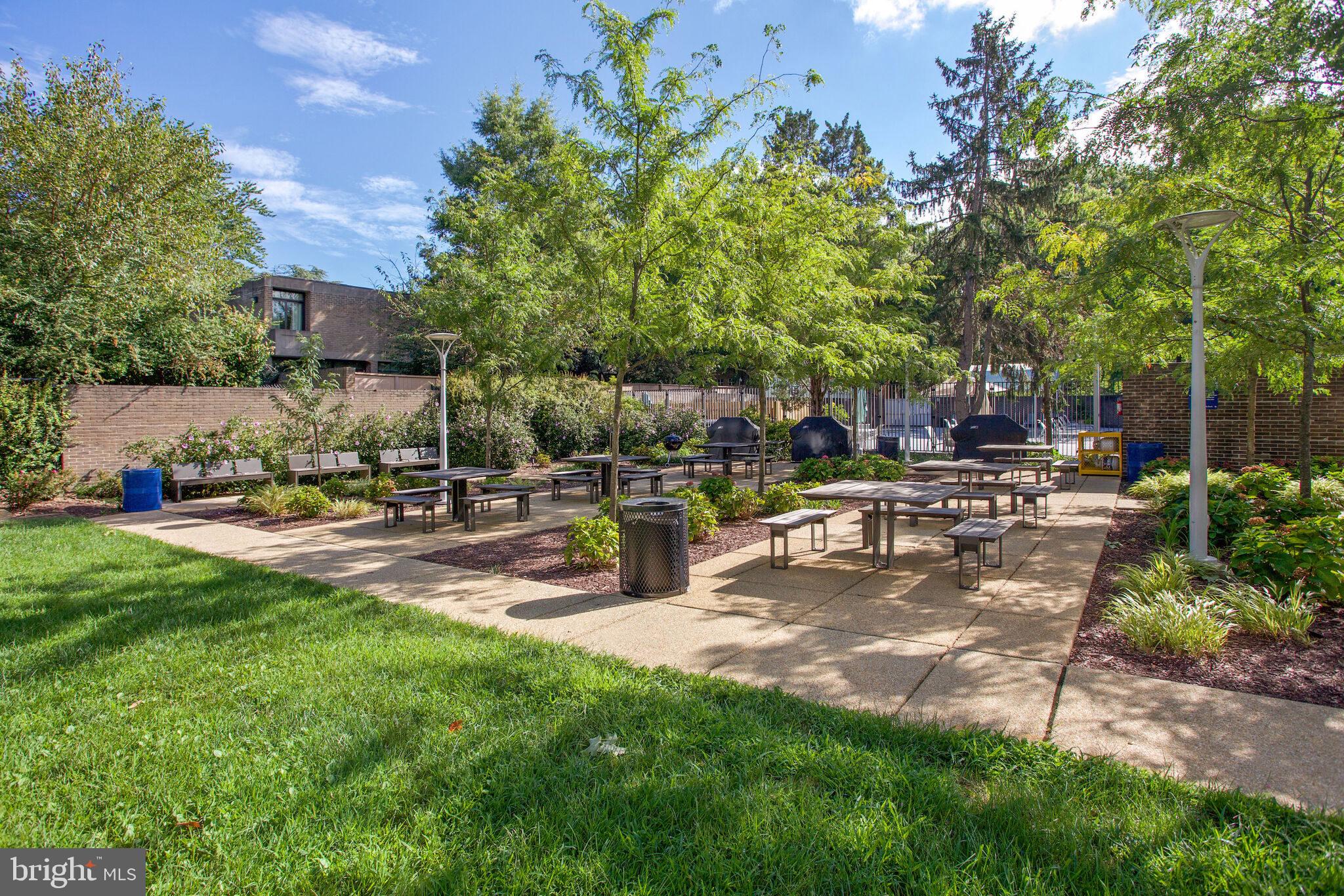 1301 Delaware Avenue Southwest, Unit N514 Washington, DC 20024 - Photo 18 of 44 a view of a park with large trees