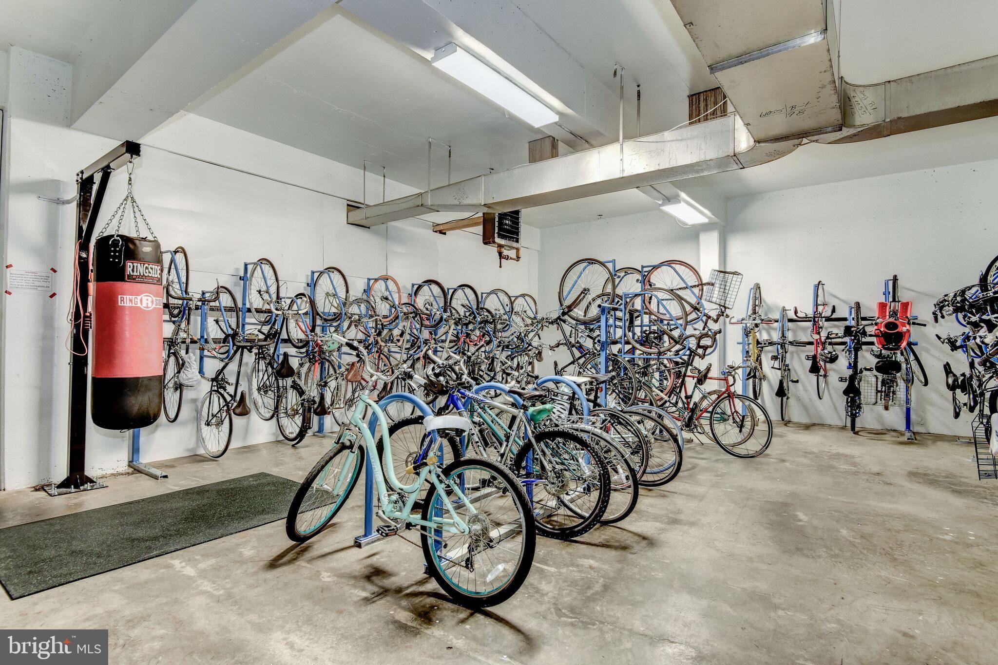 1301 Delaware Avenue Southwest, Unit N514 Washington, DC 20024 - Photo 21 of 44 a view of bike storage