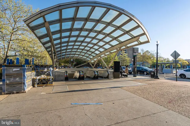 a view of street with shops
