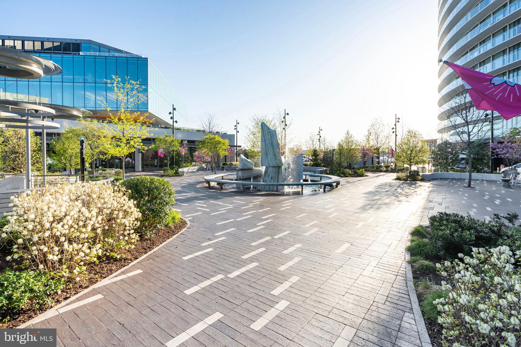 1301 Delaware Avenue Southwest, Unit N514 Washington, DC 20024 - Photo 41 of 44 a view of a park with potted plants