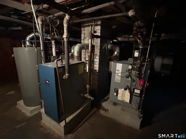 a view of a storage room