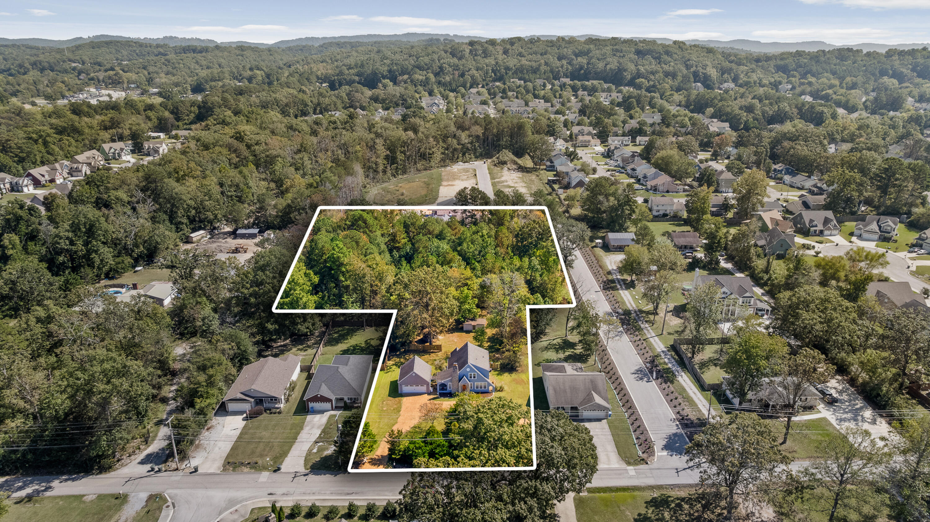 1046 Givens Road Chattanooga, TN 37421 - Photo 8 of 52 Estimated Lot Lines