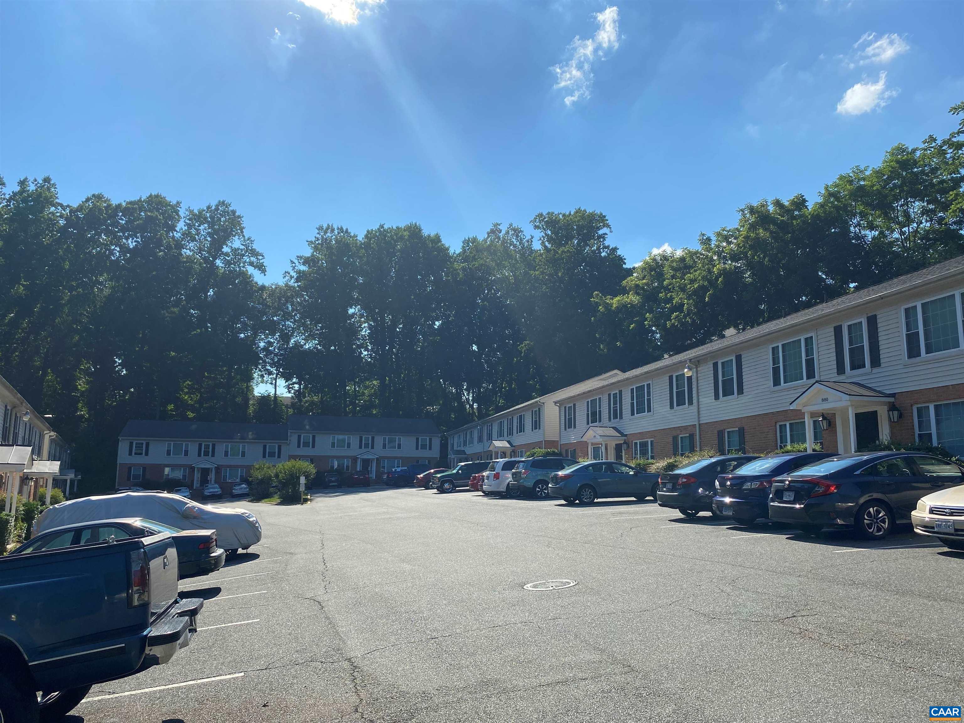 890 Fountain Court, Unit MULTIPLE S Charlottesville, VA 22901 - Photo 18 of 19 a view of street with parked cars