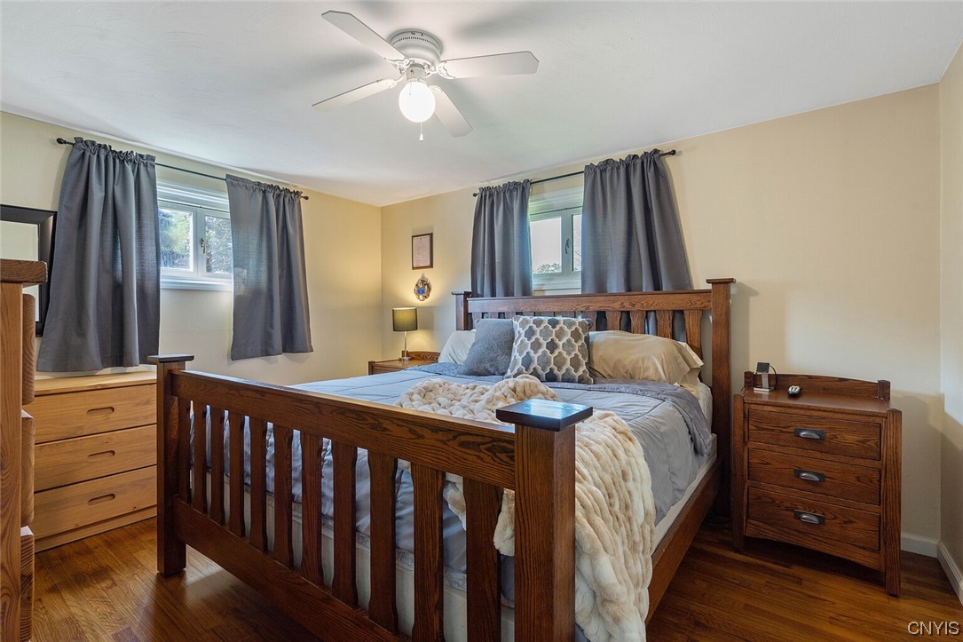 47 Macarthur Road Lysander, NY 13027 - Photo 6 of 34 Primary bedroom with ceiling fan