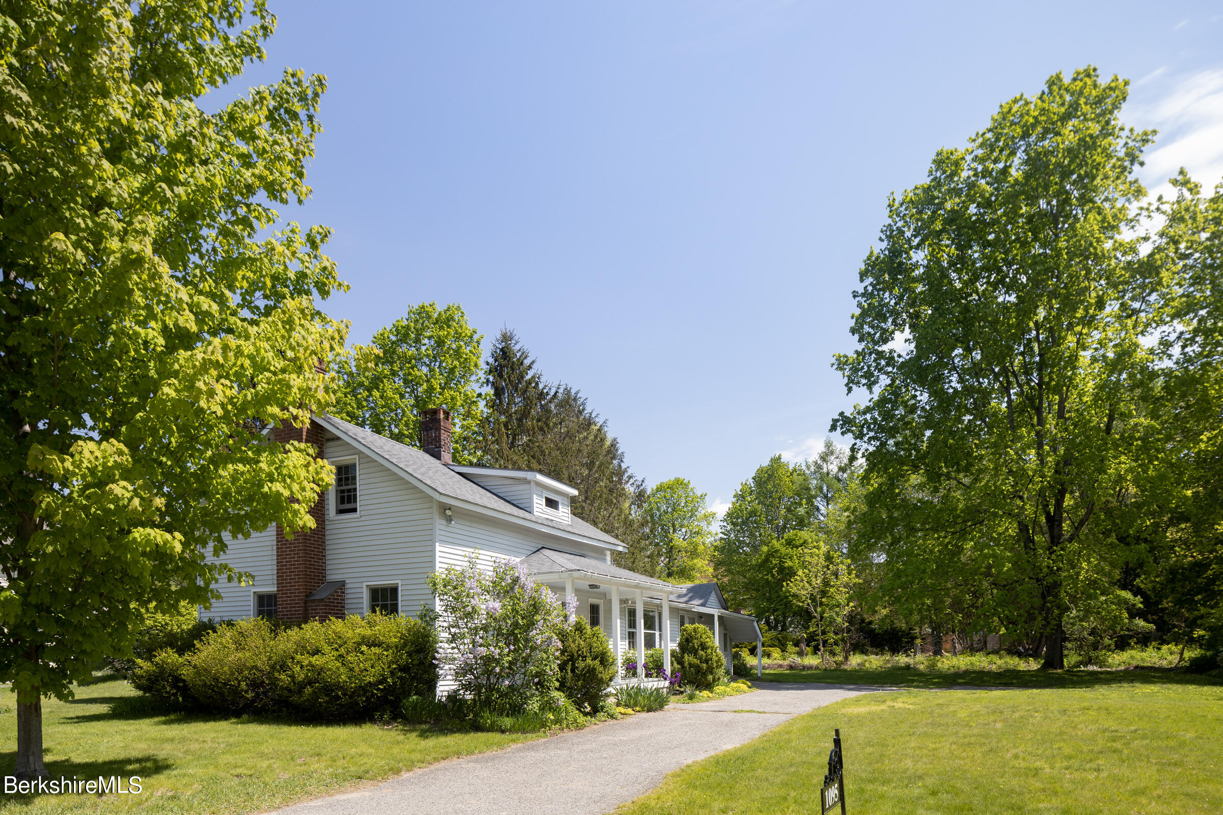 1095 Ashley Falls Road Sheffield, MA 01222 - Photo 4 of 18 View from Road