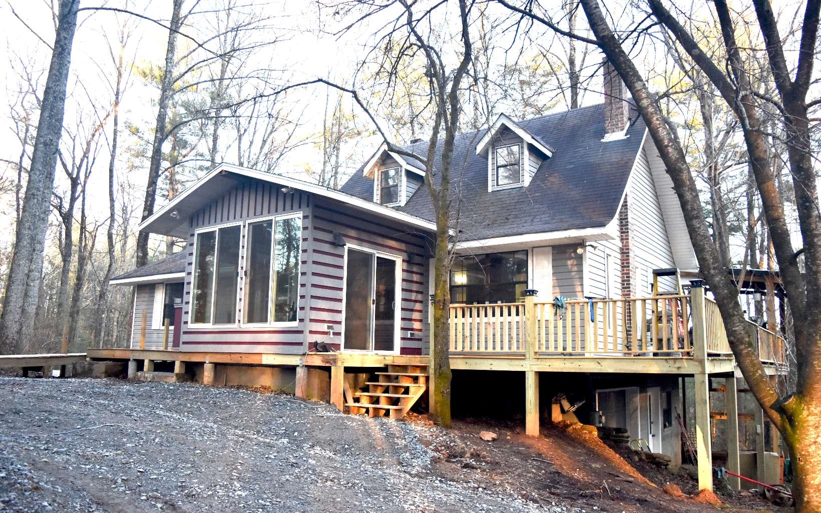 151 Fendley Road Ellijay, GA 30536 - Photo 1 of 1 a front view of a house with parking space