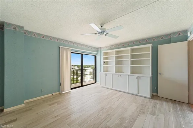 wooden floor and windows in a room