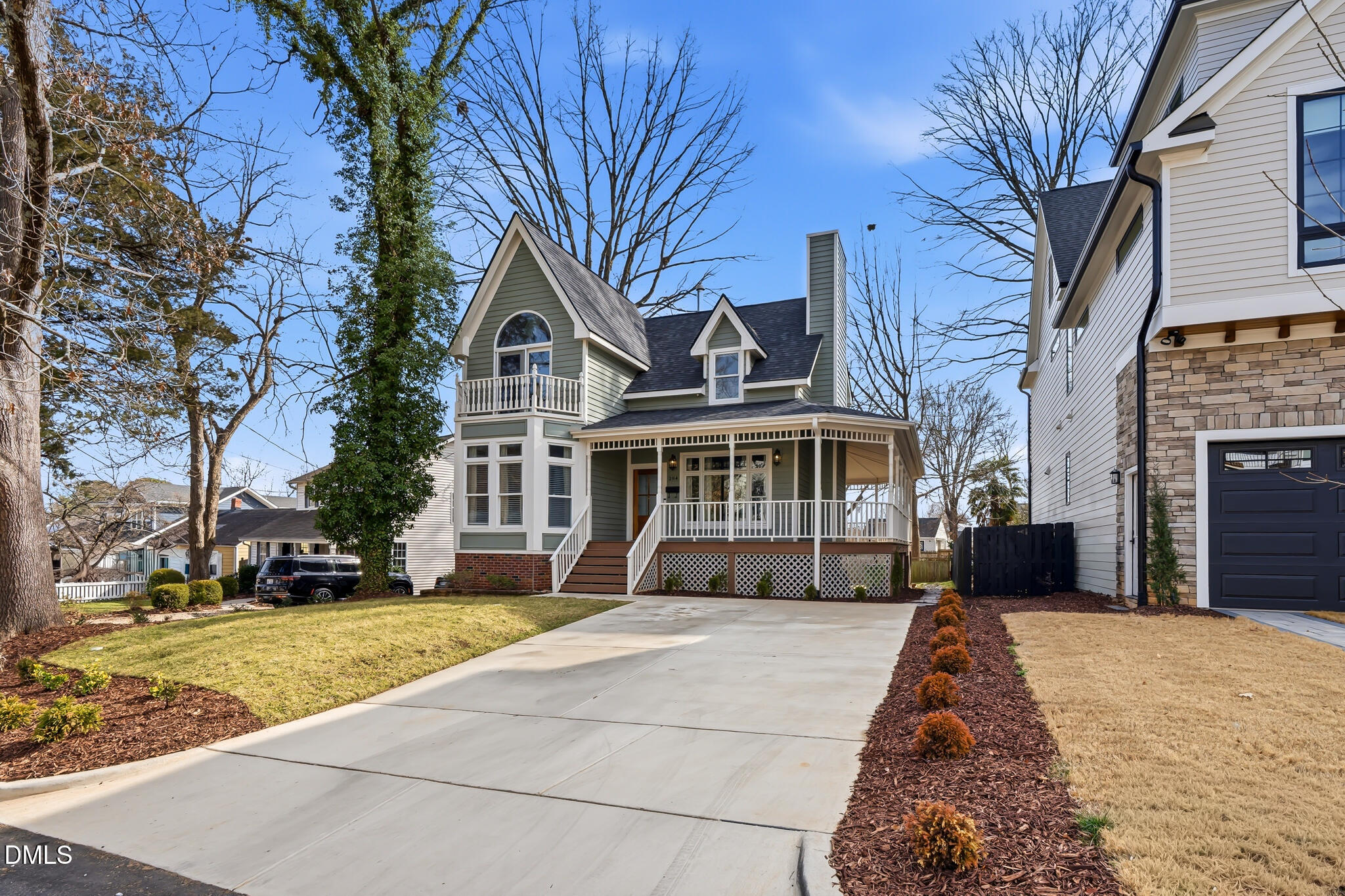 204 Georgetown Road Raleigh, NC 27608 - Photo 13 of 66 a front view of a house with a yard