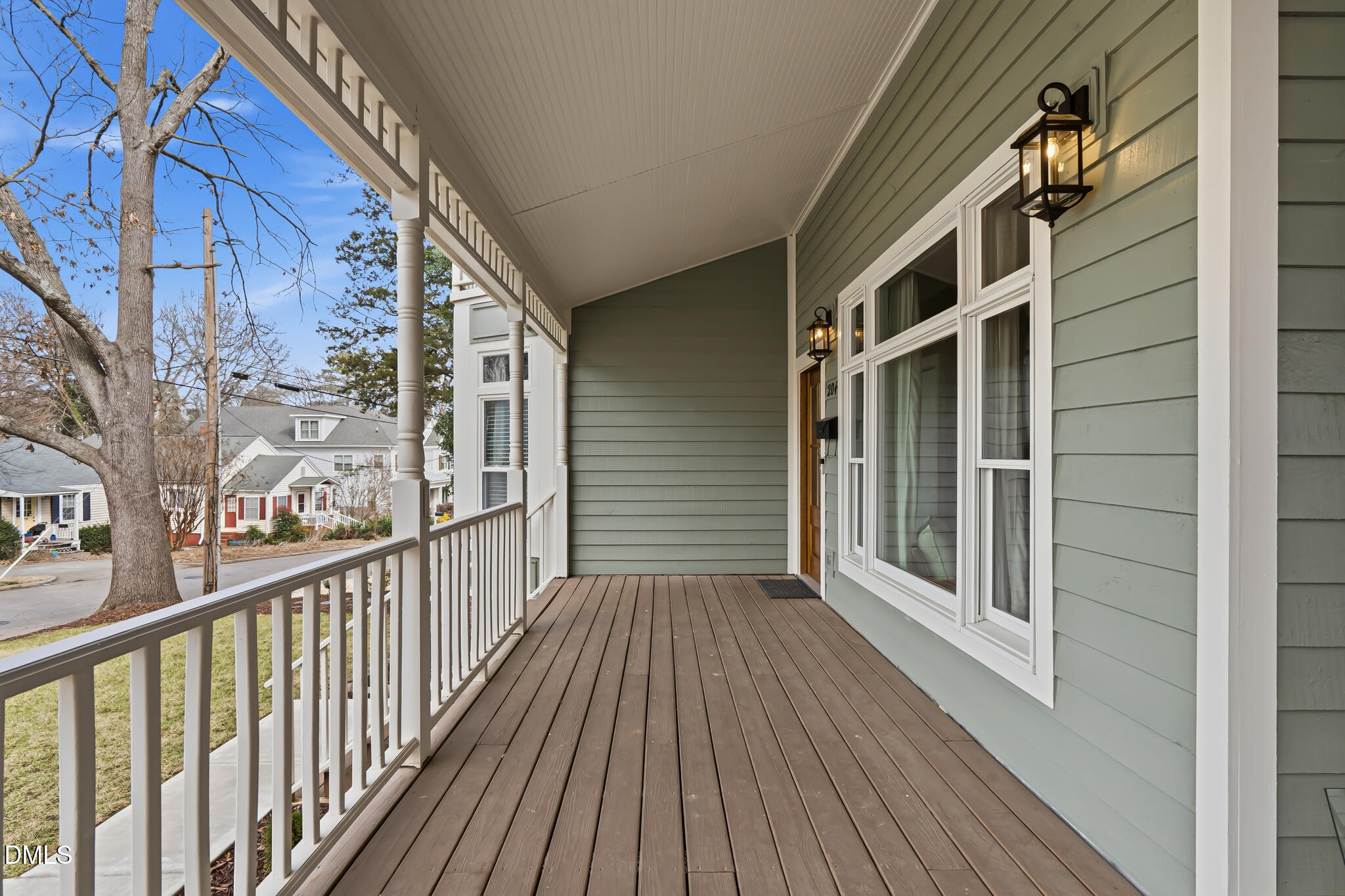 204 Georgetown Road Raleigh, NC 27608 - Photo 17 of 66 a view of a house with wooden floor