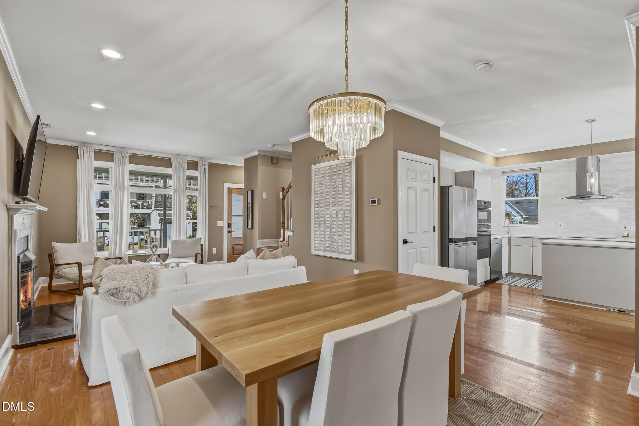204 Georgetown Road Raleigh, NC 27608 - Photo 26 of 66 DSC07977_with_fire
