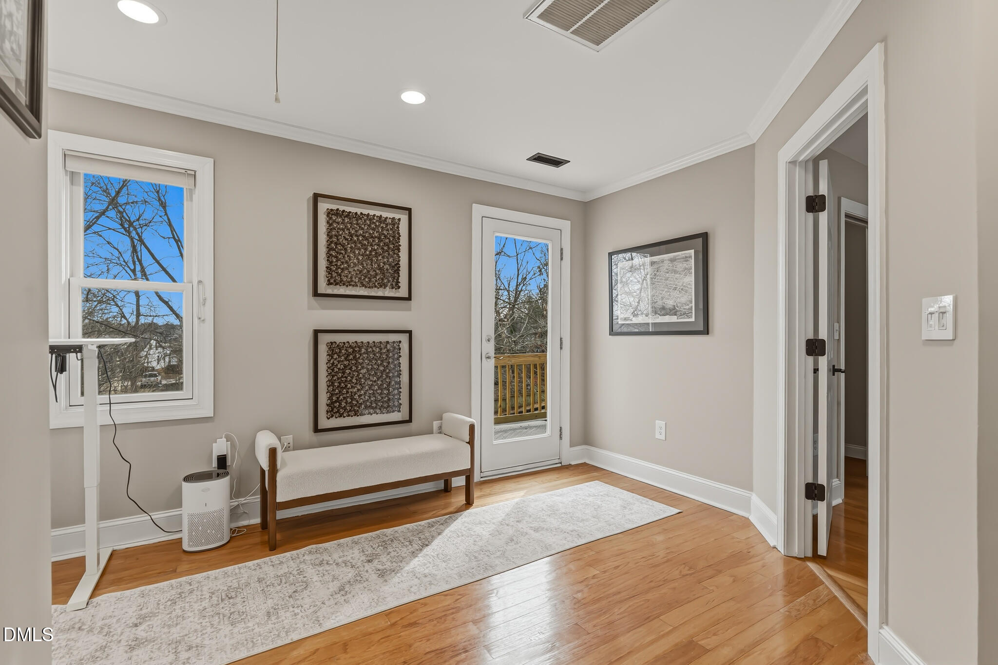 204 Georgetown Road Raleigh, NC 27608 - Photo 51 of 66 a bedroom with furniture and a window