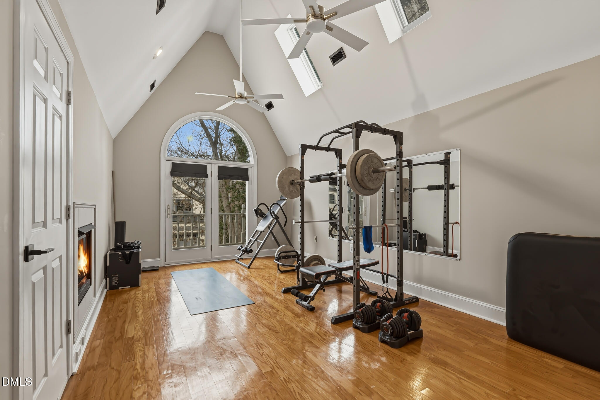 204 Georgetown Road Raleigh, NC 27608 - Photo 52 of 66 a view of a room with gym equipment