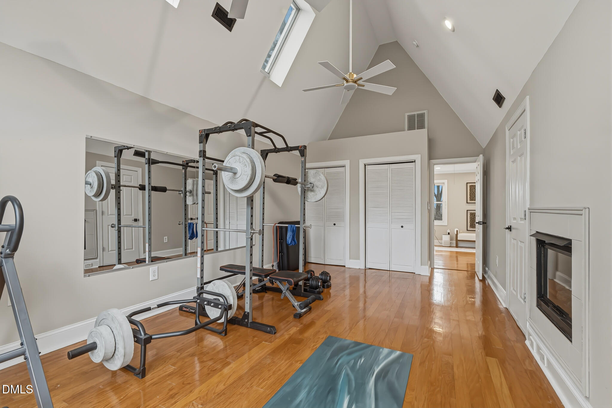 204 Georgetown Road Raleigh, NC 27608 - Photo 53 of 66 a view of a room with gym equipment