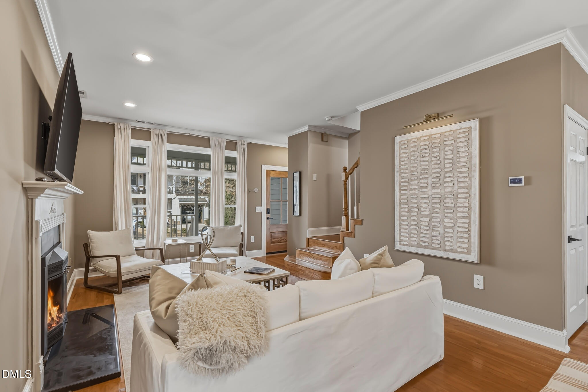 204 Georgetown Road Raleigh, NC 27608 - Photo 7 of 66 DSC07982_with_fire