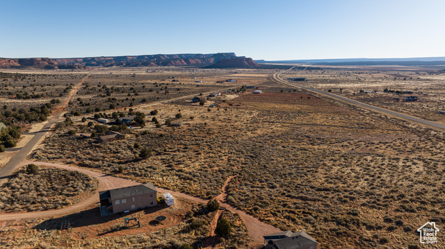 6026 East Zion Road Kanab, UT 84741 - Photo 27 of 27 Birds eye view of property featuring a mountain view and a rural view