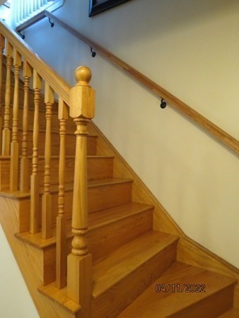 312 America Street Fall River, MA 02721 - Photo 10 of 26 a view of balcony with wooden floor