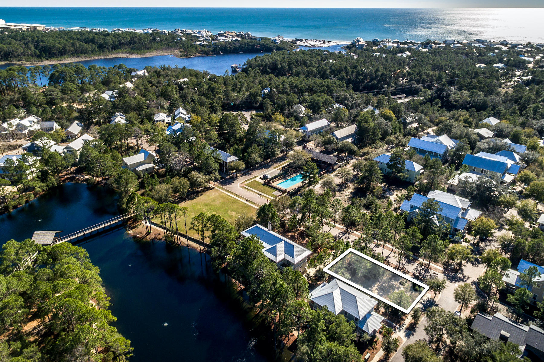 Lot 1 West Okeechobee Santa Rosa Beach Santa Rosa Beach, FL 32459 - Photo 6 of 13 Forest Lake Lot MLS-8 marked