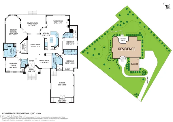 $549,000 | 3001 Westview Drive, Greenville, NC 27834